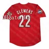 Glanik1 Vintage 2005 Baseball Jersey Craig Biggio Jeff Bagwell Roger Clemens Lance Berkman Roy Oswalt Hunter Pence Kent Syched Embrodery Jerseys