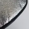 Housses de volant Protection pare-soleil et isolation thermique Housse de voiture en coton perlé Feuille d'aluminium 44x50cm