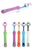 Dogs beauty tools Grooming Three-sided Pet Puppy Multi-angle Toothbrush Cleaning Oral Dog Dental Health Grooming Supplies