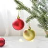 Christmas Decorations Bright Matte Balls Colored Plating Tree Decoration Ball Pendant OrnamentsChristmas