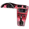 Interni Sport Adesivi di protezione in fibra di carbonio rosso Fibra Decalcomanie Auto Car styling Per VW Volkswagen Golf 7 MK7 GTI Accessori225N