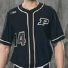 Beisebol universitário usa camisa de beisebol NCAA Purdue Boilermakers personalizada Landon Weins Jackson Smeltz Evan Albrecht Troy Viola CJ Valdez Jake Jarvis Curtis Washington