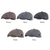 British Style Golf Driving Flat Cap Trend Fishbone Beret Hat Men Fall Winter Newspaper Seller Ivy Cap Gatsby Painter Octagonal Hat J220722