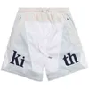 2022 Kith Turbo krótkie szwy podwójnie warstwy Mesh Sports Shorts KZ799