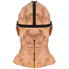 Horror Jason Spaventoso Cosplay Testa completa Maschera in lattice Viso aperto Casa stregata Puntelli Forniture per feste di Halloween 2206139441497