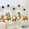 Christmas Decorations Decoration Lights Holiday Dress Shop Window Scene Layout Suction Cup Small Ornaments Decor Festival SuppliesChristmas