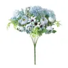 Konstgjorda blommor knopp plastblommor br￶llopsfest hem tr￤dg￥rd dekoration