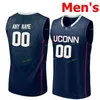 Nuovo indossa Ncaa Uconn Huskies Basketball College Jersey 0 Eric Cobb 1 Christian Vital 10 Bird 10 Brendan Adams 11 Boatrigh