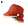 Wide Brim Hats Summer Women Bow Tie Fashion Large Sun Hat Beach Cap Fisherman Bucket UV Girl Proof Outdoor Protectio M7L4Wide