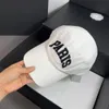 قبعات الكرة 22ss النسائية للرجال مصمم Casquette Denim بلون واحد قبعات للسفر في الهواء الطلق