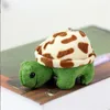 11 cm Little Plush Keychains Tortoise pluche speelgoed gevulde pluche turtle pop voor kinderrugzak hanger