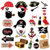 Party Decoration Pirate Theme Birthday Disposable Tableware Kids DIY Supplies Boys Favor
