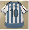 Retro Argentinië voetbaltrui 2006 Wereldbeker Riquelme Vintage Classic Collection 06 voetbalshirt Crespo Home Away Camiseta