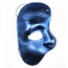 Party Phantom of the Opera Mens Half Face Mardi Gras Masquerade Mask Xmas Halloween Venetian Grand Event Costume Right Face Masks Adults 0816