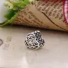 Ciondolo pendente in argento sterling 925 nuova mamma famiglia per sempre ragazza ragazzo perline adatte braccialetti Pandora accessori gioielli fai da te