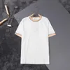 Män Letter Print T Shirts Svart Modedesigner Summer High Quality Top Kortärmad Storlek S-XXL #88