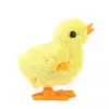 Lovely Emulation Plush Chicken Clockwork Toy Can Run Baby Child Chain Mini Toy Birthday Gifts for Newborns