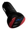 USB Quick Car charger 2.4A multi-function dual digital display intelligent distribution Car Adapter For iPhone 13 12 11 Pro Max Xiaomi Samsung Huawei Honor