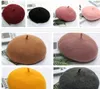 Совершенно новые женщины шляпы шерстяные шляпы Beret Spring Winter Hat Lady Pure Color Beanie Caps Fashion Beanie Cap Drop30096116740