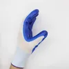 Cinq doigts gants nitrile 100 gaze Blue Labour Protection Protection de la sécurité industrielle Protection en gros