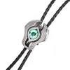 Boogbindingen titanium staal duivel eye shirt bolo bie american western cowboy persoonlijkheid mannen en vrouwen mode kraag ropebow enek22