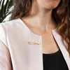 Sherman può essere personalizzato con nome gioielli spilla in oro rosa spilla da donna in acciaio inossidabile regalo unico personalizzato 220726