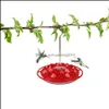 Andra trädgårdsmaterial Patio Lawn Home Hanging Hex Hummingbird Bird Feeder Drop Delivery 2021 BPCD8