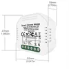 DIY Mini Wi -Fi Smart Life Tuya Control Smart Light Dimmer Switch Moduł Pracuj z Alexa Google Home Nowy A57213A4115640
