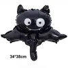 50pcs Mini Halloween Foil Balloons Witch Ghost Owl Wizard Pumpkin Spider Monster Ghost Tree Mini Balloon Halloween Party Decors L27808301