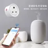 Plugues inteligentes WiFi Outlet Timer Socket Trabalho 10A 16A Energia Energia Monitor de Energia Alexa Plug com Alexa Google Home Remote Assistant