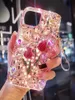 الرفاهية مع Diamond Phone Cases iPhone 14 13 Pro Max 12 Promax 11 11pro Network Red Full Water Diamond عالية الجودة شاملة جديدة