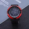 Relógios esportivos masculinos da Wristwatches 2022 Moda Chrono Countdown 50m Homens à prova d'água LED relógios de relógio de dígitos e relógios WatchesWristWrist