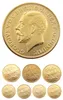 Royaume-Uni 1 Souverain 1911 1919 7pcs Date pour choisi Cople plaqué Copie Coins Promotion Factory Nice Home Accesso5105400