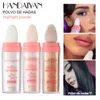 Moonlight White Diamond Highlighter Powder Face Contour Make Makeup Single Color Fairy High Light Pat Powder Natural Blush