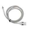 3A Micro USB Kabel Nylon Nylon Szybkie kable ładowania dla Samsung Huawei Xiaomi Telefon komórkowy typ-C microSB Data przewód przewód danych