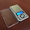 Цифровые шкалы цифровые ювелирные украшения Scale Gold Coin Grain Silver Pocket Размер трава мини -электронный грамм подсветка 100G 200G 500G быстрая доставка