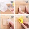 Other Household Sundries 1/3/5M Nano Tape Double Sided Tape Transparent Reusable Waterproof Adhesive Tapes Cleanable Kitchen Bathroom Supplies