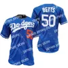 새로운 2021 City Connect Gold Program Jersey Max Scherzer Trea Turner Danny Duffy Mookie Betts Cody Bellinger Corey Seager Buehler Kershaw Julio