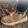 Arbetssäkerhetsskor stål tå antipunktur oförstörbara män stövlar Insula Antismash Sneakers Skydd 220728