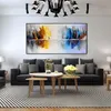 Paintings Large Wall Art Hand Painted Abstract Cityscape Oil Painting On Canvas Handmade Modern Home Decor Unframed