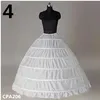 9 Style Wholesale 6 Hoops Bridal Wedding Petticoat Huwelijk Gaasrok Crinoline Underskirt Bruiloftaccessoires Jupon Sxjun10