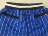 Men Orlando's Magic's Just Don Basketball Shorts Znakomite haftowane spodnie kieszonkowe 199p