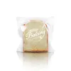 Clear Resealable Cellophane Bags OPP Self Cover Bag Good for Bakery Non Stick Toast Cookies Disposable Bread Bag MJ0602