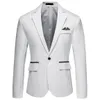 Mannen Slim Fit Kantoor Blazer Heren Jas Trouwjurk Casual Business Mannelijke Pak Jassen Elegant Pak Man Jassen voor Heren tops 220527