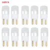 Nuovo 10PCS T10 W5W Led 3030 1SMD Lampadina a cuneo Auto Dome Reading Car Light Sidemarker Sidelight Luci di parcheggio 194 168 Lampadine 12V