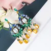 Dingle ljuskronor topp trend design smycken örhängen för kvinnor kristall nyhet söt temperament flicka ovanliga tillbehör avancerade första cho