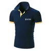 Doğru Stil Man Tasarımcılar Giysileri Erkek Tees Polos Gömlek 2022 Moda Markaları Bos Yaz İş Gündelik Spor Tişörtü Çalışan Açık Kısa Kollu Spor Giyim