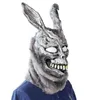 Hayvan Karikatür Tavşan Maskesi Donnie Darko Frank Tavşan Kostüm Cosplay Cadılar Bayramı Parti Maks Talzetmeleri T220727