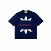 2022 Summer Clover T Shirts Classic Letter Logo Printing Men t-shirt grafiska tees Kort ärm kvinnors tryckta hiphop kvinnor hög kvalitet asiatisk storlek v0au#