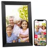 Groothandel 10,1 inch WF105T WiFi Digitaal fotolijst 16GB SMART ELEKTRONICS Fotoframe App Controle Verzenden Foto's Push Video Touchscreen